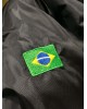 JAQUETA MASCULINA CAVALO CRIOULO IMPERMEÁVEL PRETO